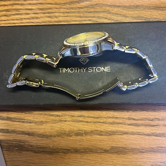 NIB Timothy Stone Katy Collection Gold-Tone Watch - Picture 2 of 5